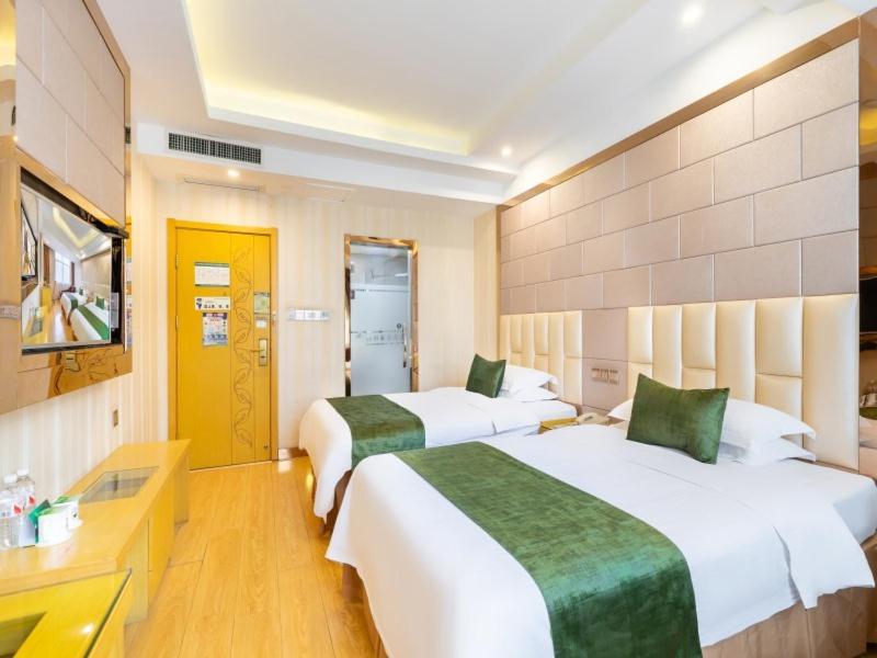 Greentree Inn Zhejiang Jinhua Yiwu International Trade City Changchun Street Shell Hotel Kültér fotó