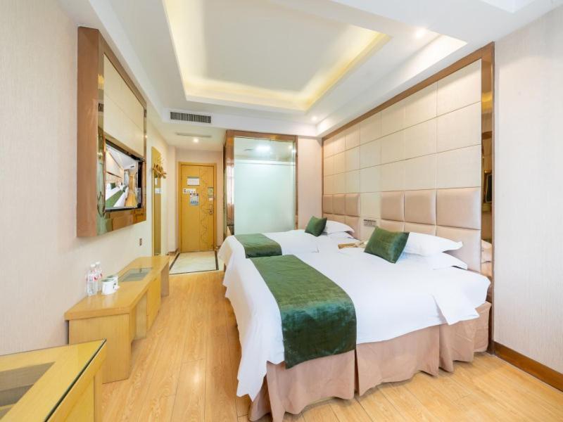 Greentree Inn Zhejiang Jinhua Yiwu International Trade City Changchun Street Shell Hotel Kültér fotó