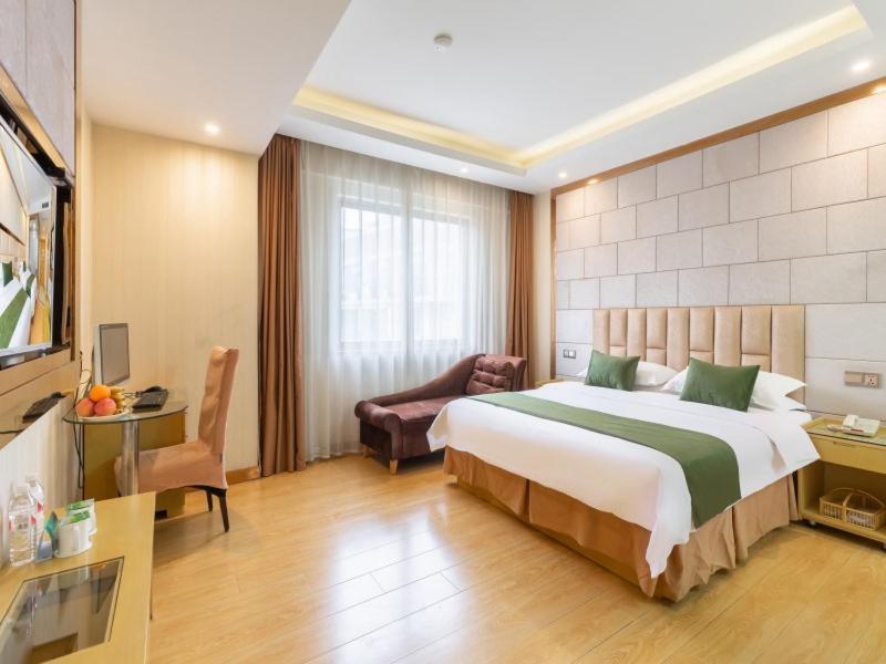 Greentree Inn Zhejiang Jinhua Yiwu International Trade City Changchun Street Shell Hotel Kültér fotó
