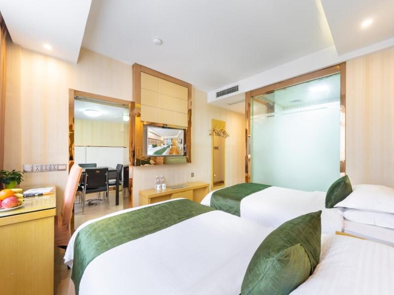 Greentree Inn Zhejiang Jinhua Yiwu International Trade City Changchun Street Shell Hotel Kültér fotó