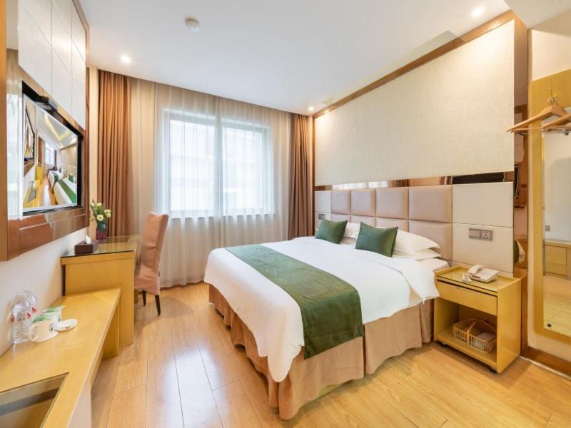 Greentree Inn Zhejiang Jinhua Yiwu International Trade City Changchun Street Shell Hotel Kültér fotó