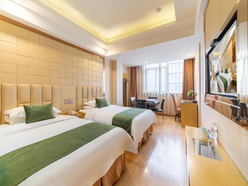 Greentree Inn Zhejiang Jinhua Yiwu International Trade City Changchun Street Shell Hotel Kültér fotó