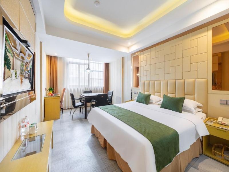 Greentree Inn Zhejiang Jinhua Yiwu International Trade City Changchun Street Shell Hotel Kültér fotó