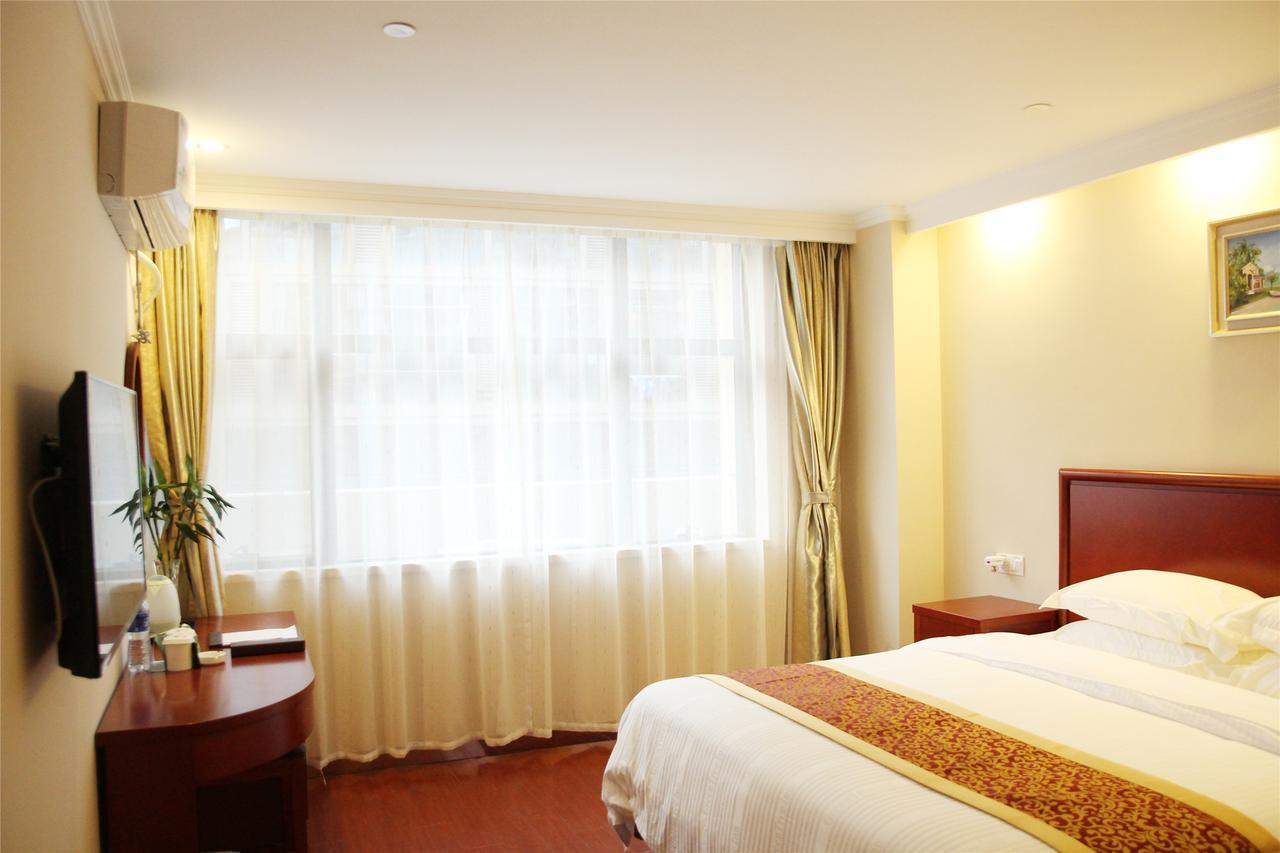 Greentree Inn Zhejiang Jinhua Yiwu International Trade City Changchun Street Shell Hotel Kültér fotó