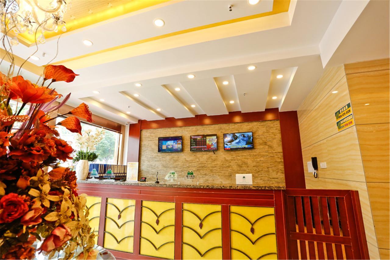 Greentree Inn Zhejiang Jinhua Yiwu International Trade City Changchun Street Shell Hotel Kültér fotó